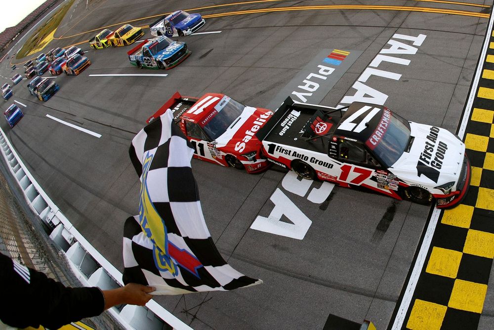 Gio Ruggiero, TRICON Garage Toyota wins, followed by teammate Corey Heim