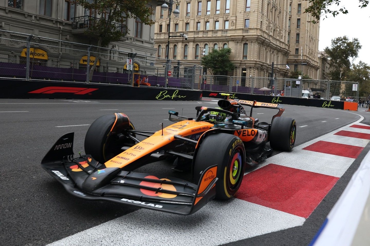 Did the Azerbaijan GP prove McLaren's F1 2025 car is tough to handle?