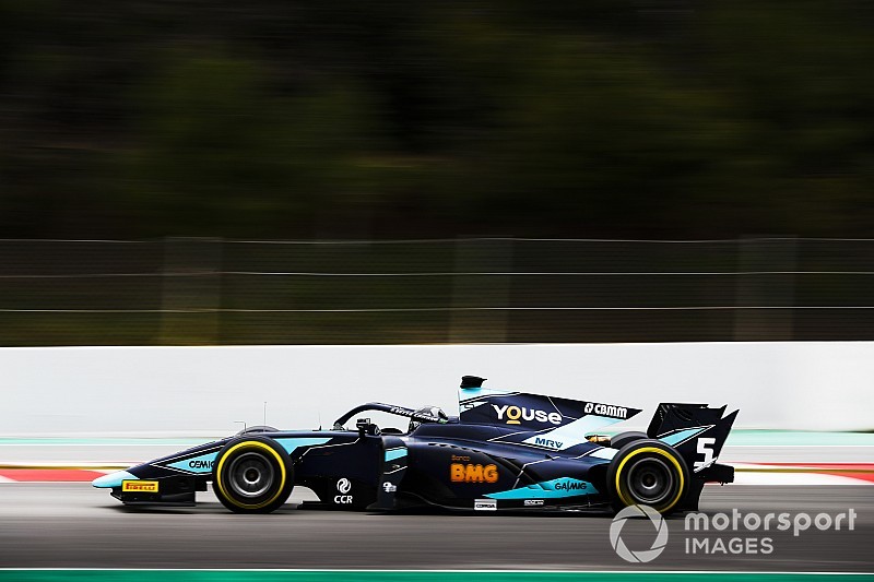 Sette Camara sets pace on second day of F2 test