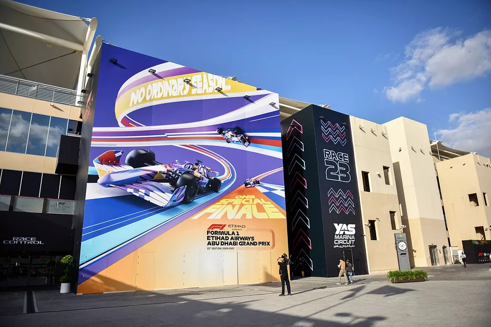 Artwork in the paddock
