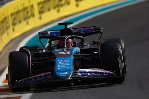 Ocon: Alpine no debe "celebrar demasiado" su punto de Miami