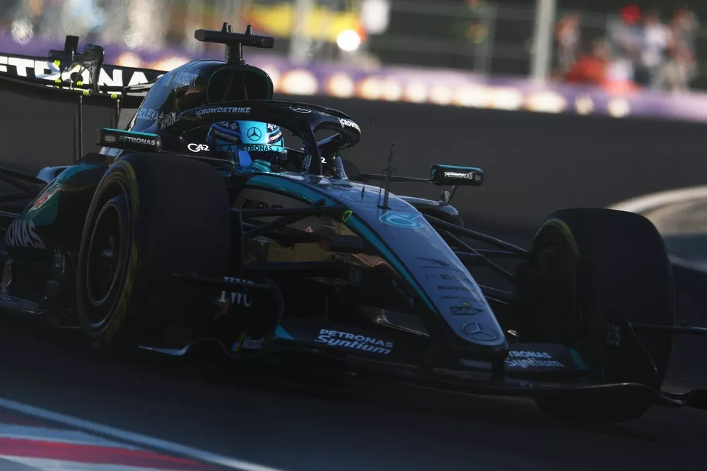 The data behind George Russell’s engine software issue that caused his ...