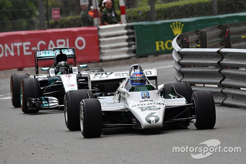 Fotogallery: lo show run di Nico e Keke Rosberg sulle strade di Monaco
