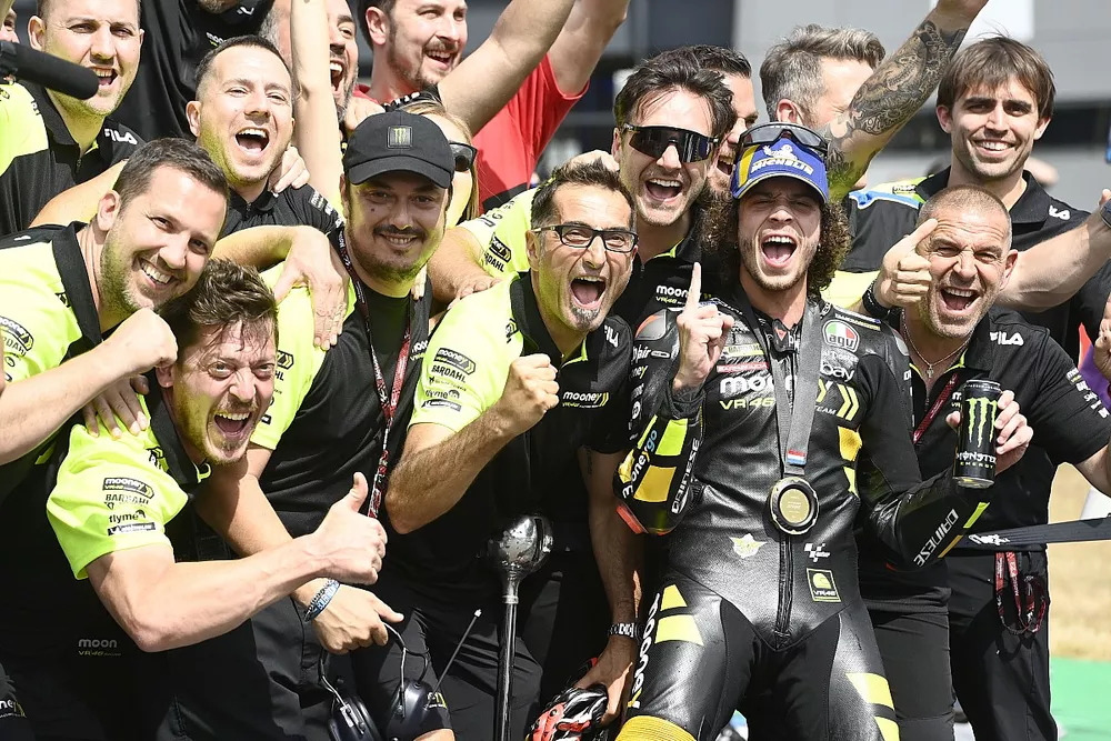Ganador carrera Sprint  Marco Bezzecchi, VR46 Racing Team