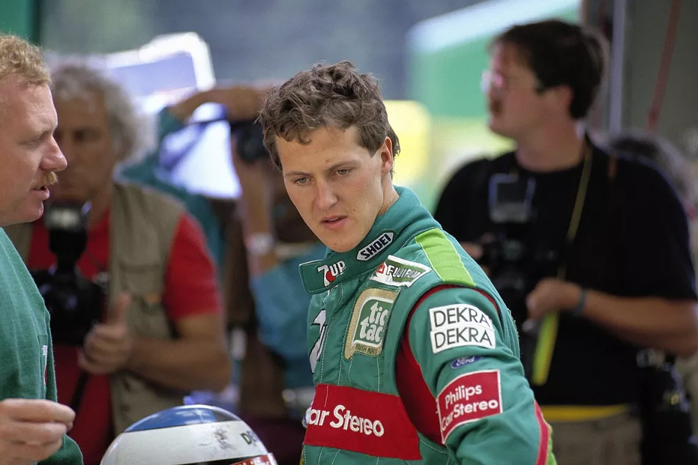 Michael Schumacher, Jordan
