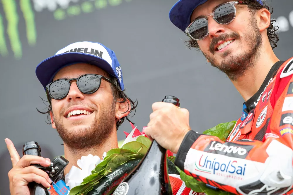 Francesco Bagnaia, Ducati Team, Enea Bastianini, Ducati Team