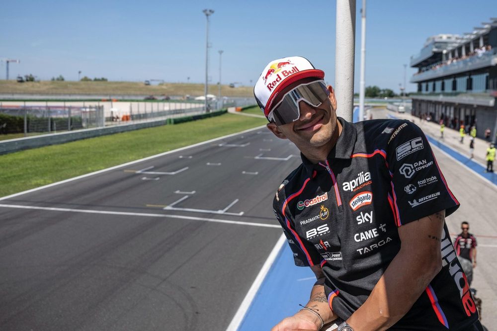 Jorge Martín, evento de Aprilia en Misano 