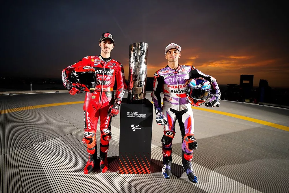 Jorge Martin, Pramac Racing, Francesco Bagnaia, Ducati Team