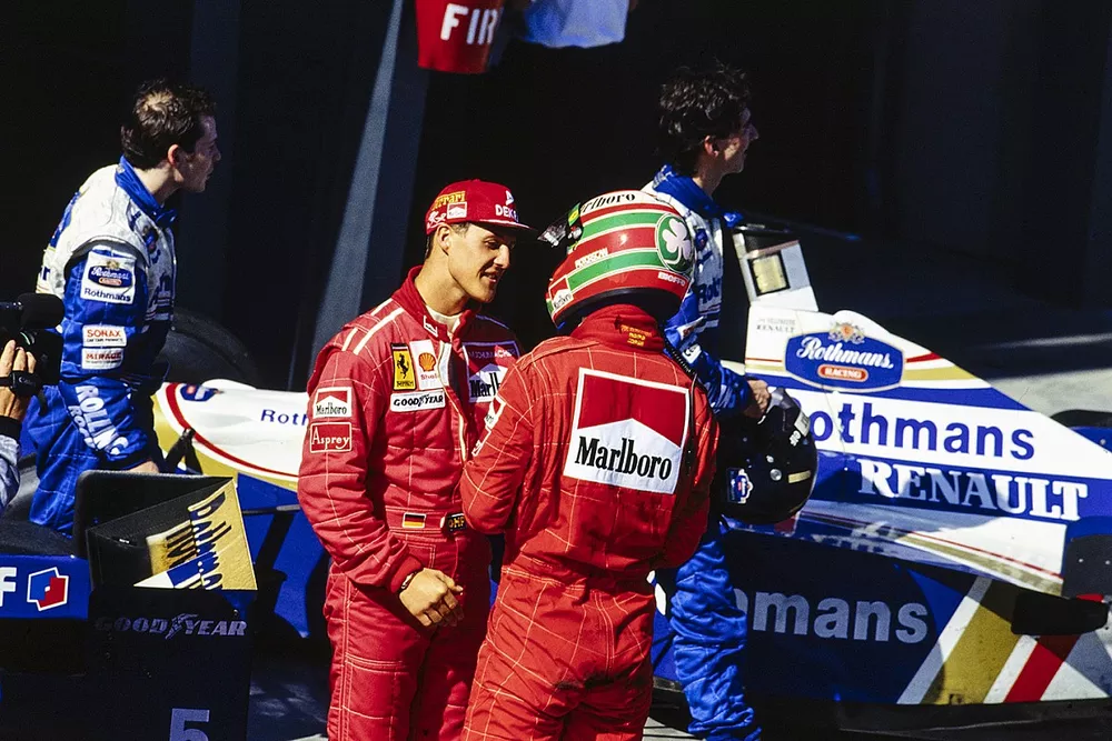 Michael Schumacher, Ferrari, Eddie Irvine, Ferrari