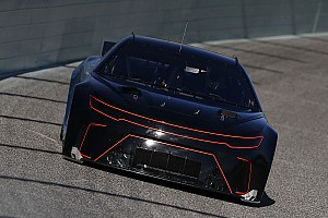 Fontana test of Next Gen car includes its first wreck