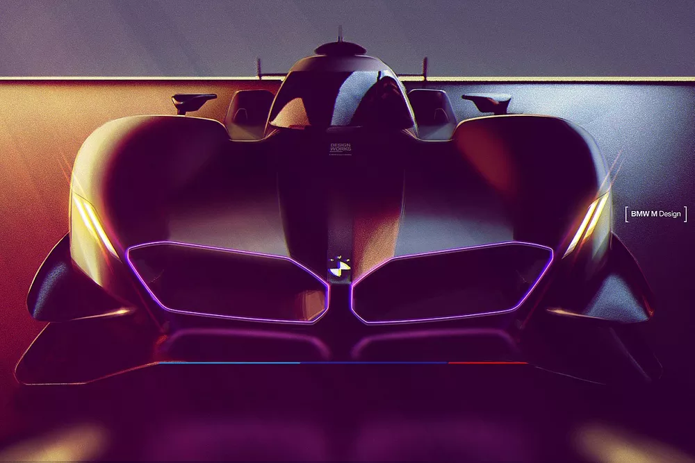 BMW M LMDh, il disegno