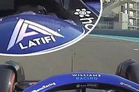 El bonito detalle de Albon en la despedida de Latifi de la F1