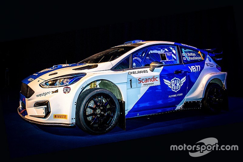 Ecco la livrea della Fiesta WRC con cui Valtteri Bottas correrà il Rally di Rovaniemi