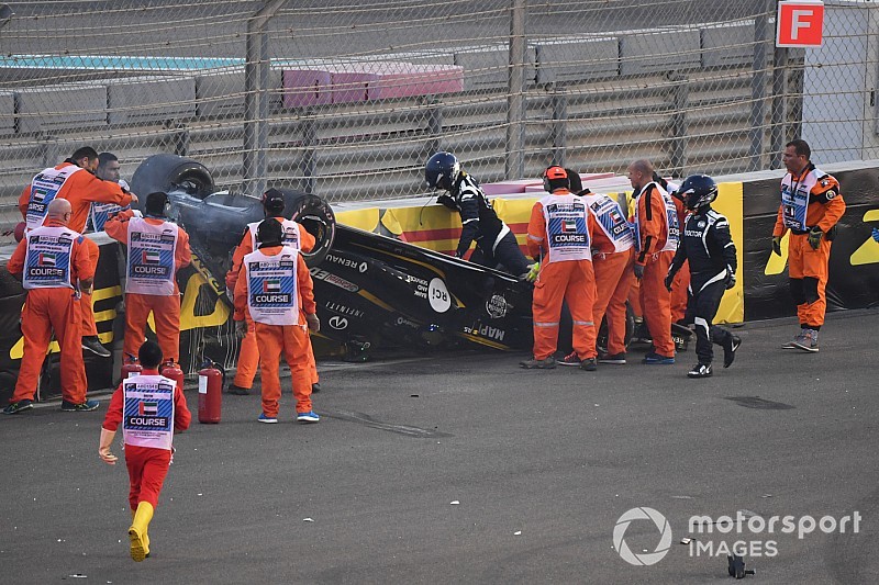 VÍDEO: O incrível acidente de Hulkenberg em Abu Dhabi