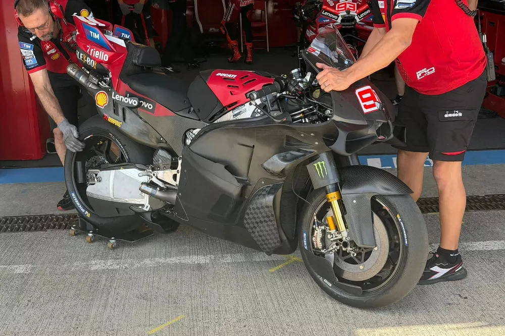 Dettaglio della Ducati