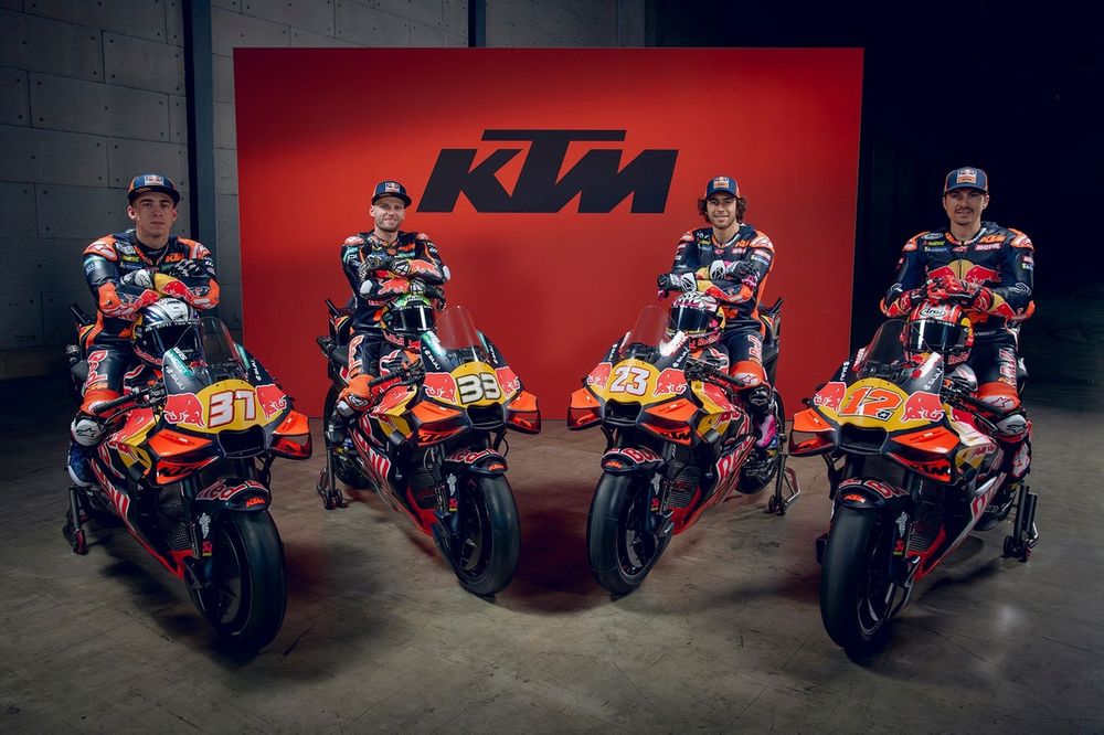 KTM y Tech3 presentan sus MotoGP 2026 en un lanzamiento conjunto