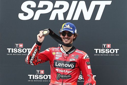 Bagnaia, ganador de la sprint en Portugal: "Se me hizo largo"