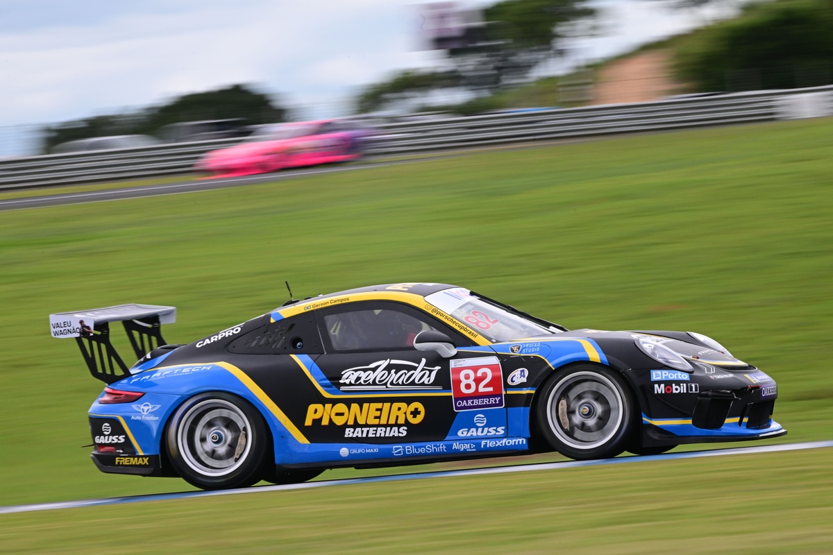 Porsche Cup: Gerson Campos vence corrida 1 da Sprint Challenge em Algarve