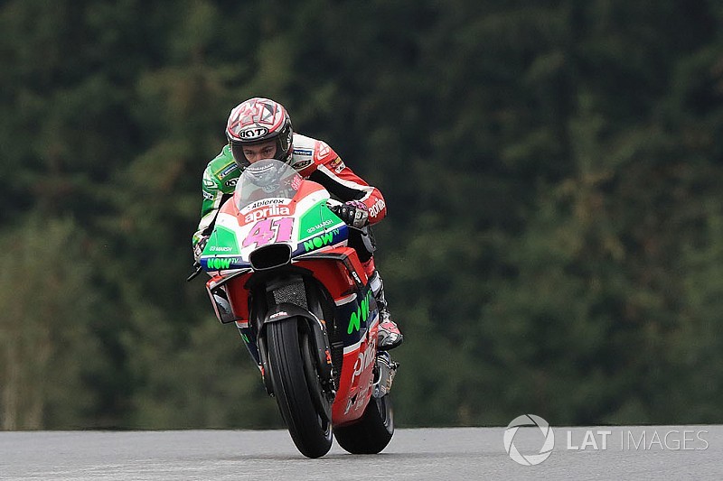 Aprilia: Espargaro centra la quinta fila in Austria, mentre Redding scatterà dalla settima