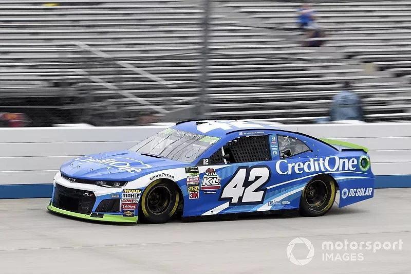 Kyle Larson, Chip Ganassi Racing, Chevrolet Camaro Credit One Bank