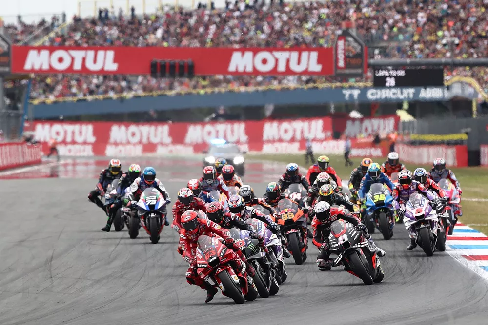 Francesco Bagnaia, Ducati Team race start