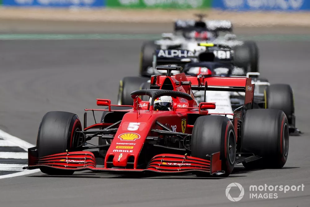 سيباستيان فيتيل، فيراري وبيير غاسلي، ألفا تاوري
