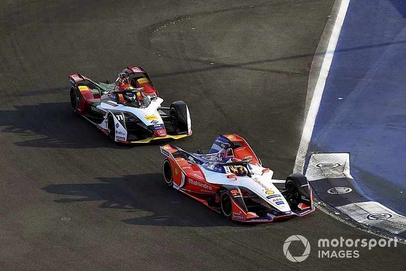 Pascal Wehrlein, Mahindra Racing, M5 Electro Lucas Di Grassi, Audi Sport ABT Schaeffler, Audi e-tron FE05, Oliver Rowland, Nissan e.Dams, Nissan IMO1 