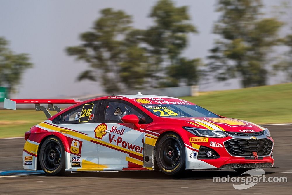 Galid Osman no treino classificatório para a etapa de Londrina da Stock Car