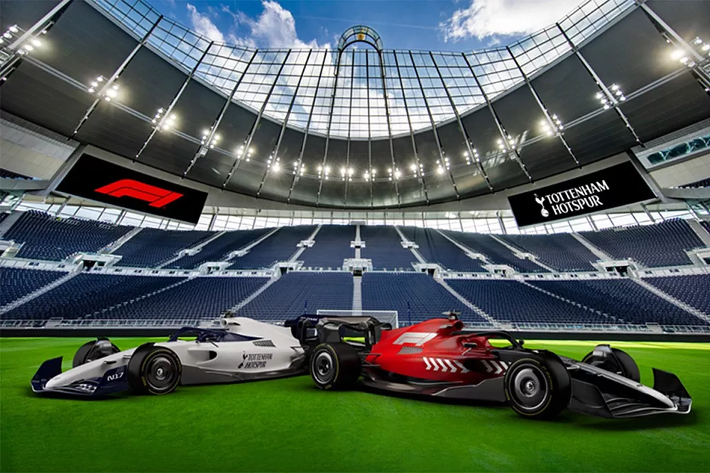 La F1 se asocia con el Tottenham Hotspur