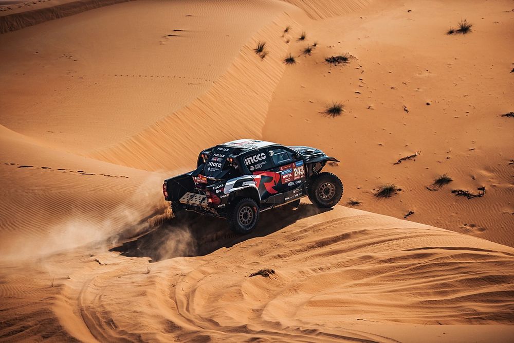 #243 Toyota Gazoo Racing Toyota GR DKR Hilux: Guy Botterill, Brett Cummings