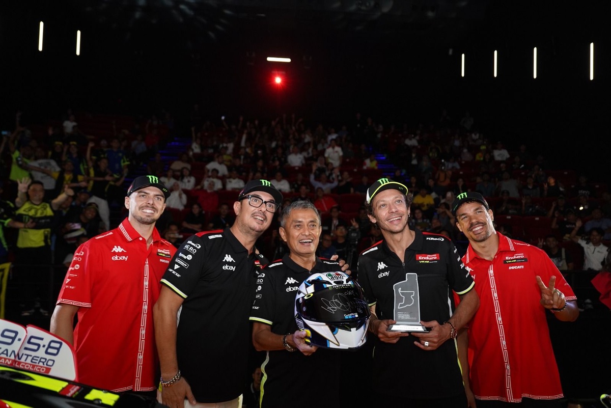 Fotos: el VR46 presenta una nueva decoración especial para Indonesia 