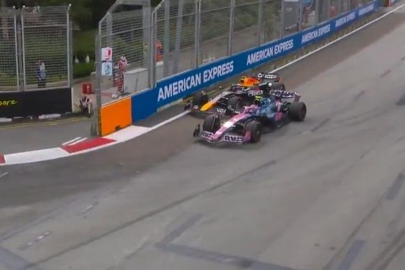 El incidente entre Colapinto y Verstappen en la FP3