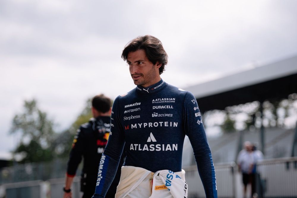 Carlos Sainz, Williams, test de Pirelli en Monza