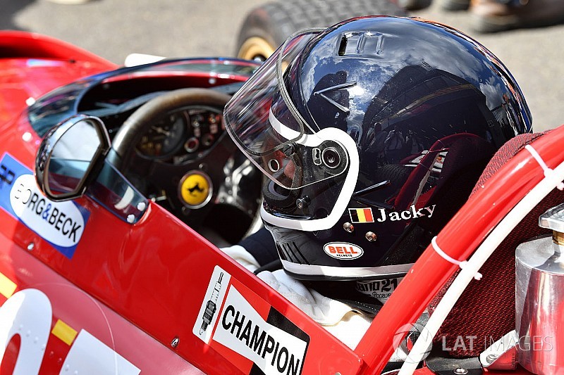 Jacky Ickx egy legendás Ferrarit vitt pályára a Belga Nagydíjon