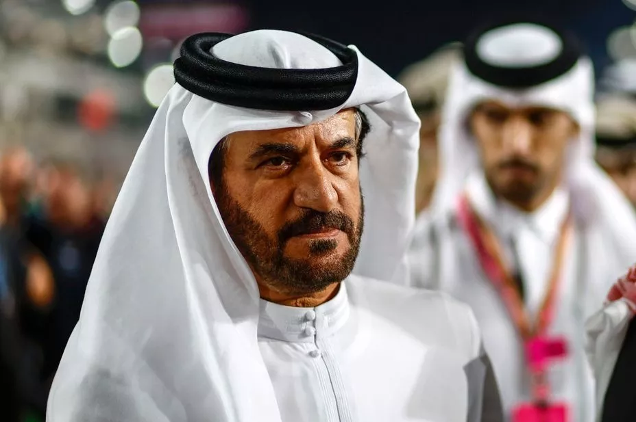 Mohammed Ben Sulayem, President, FIA, on the grid 