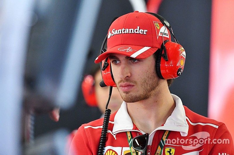 Antonio Giovinazzi, piloto de desarrollo y reserva de Ferrari
