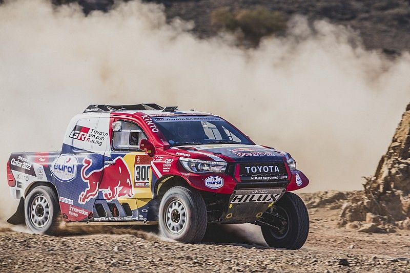 #300 Toyota Gazoo Racing: Nasser Al-Attiyah, Matthieu Baumel