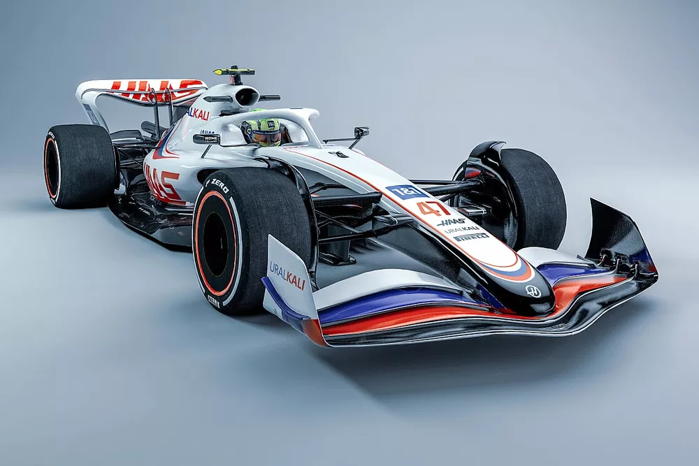 Haas 2022 F1 car