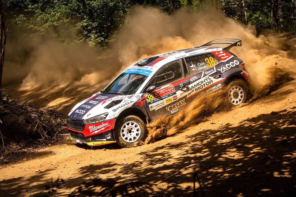 Erik Cais, Petr Tě&scaron;&iacute;nsk&yacute;, Skoda Fabia Evo Rally2