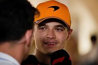 Norris, ir&oacute;nico con P&eacute;rez tras su incidente: "Impresionante"