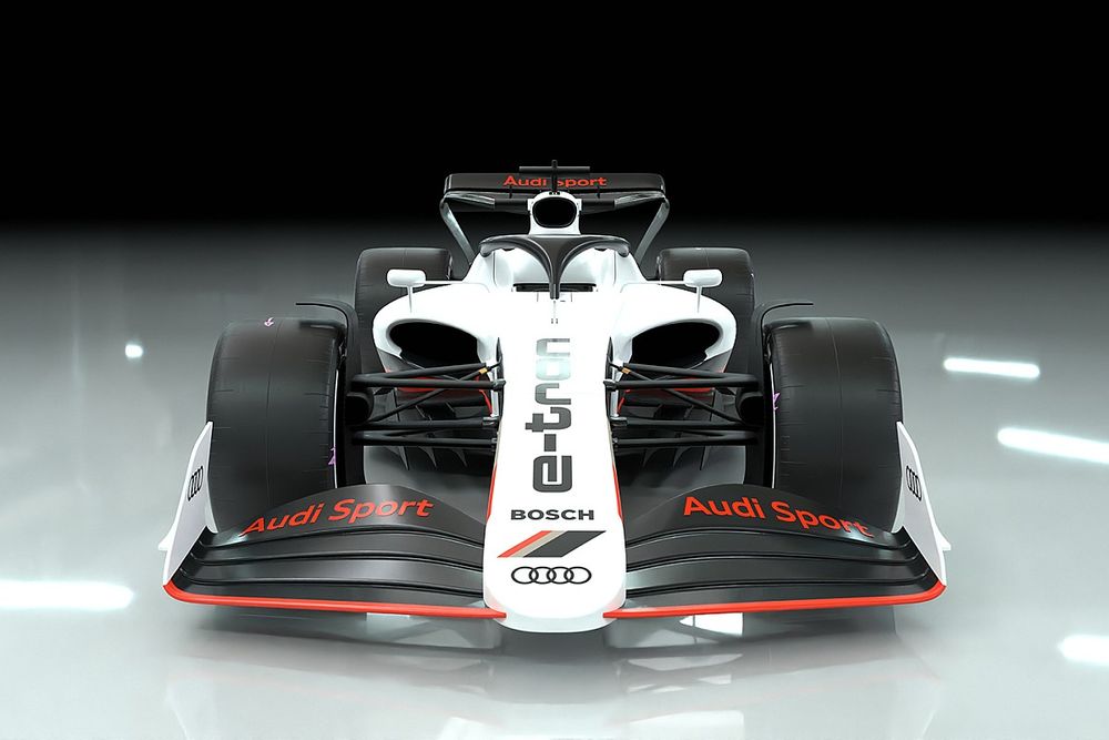 Audi F1 car render