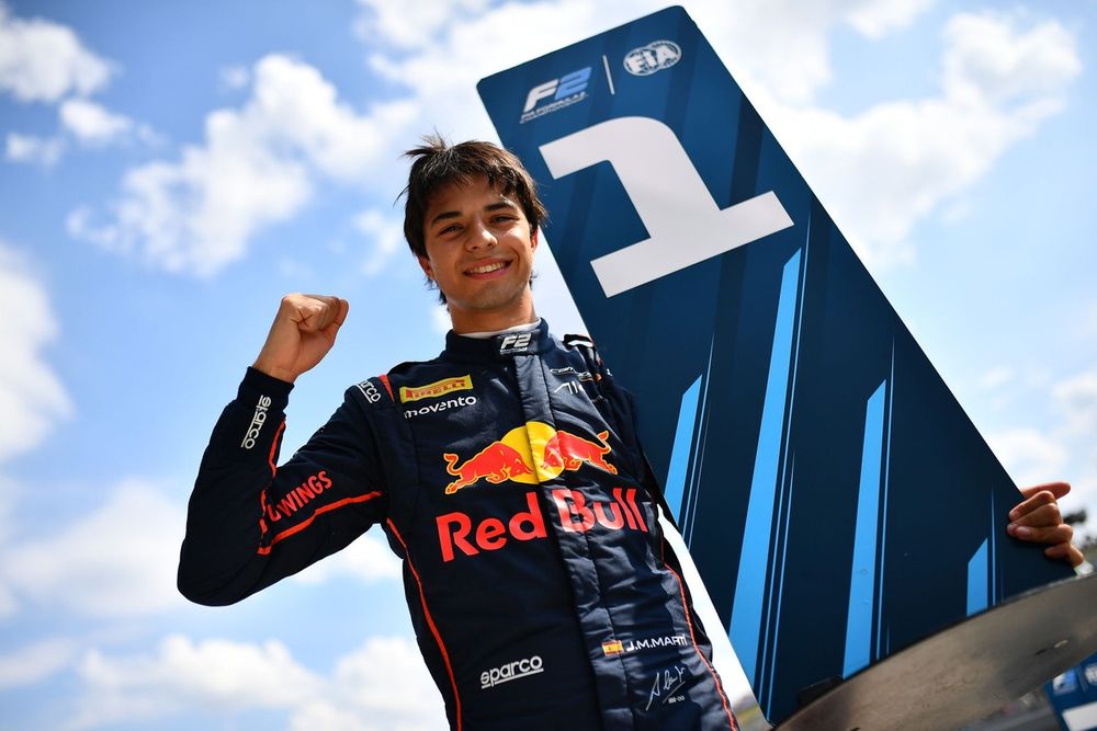 Race winner Josep Maria Marti, Campos Racing