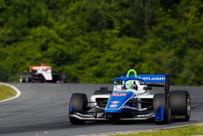 Caio Collet é segundo em Mid-Ohio pela Indy NXT