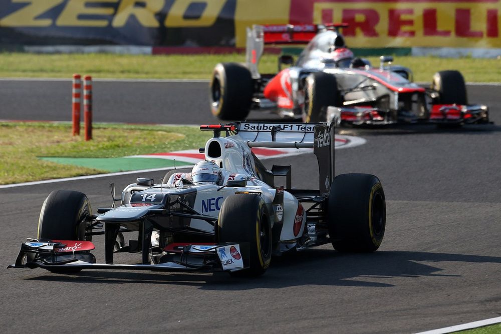 小林可夢偉が3位！ 鈴鹿が歓喜に包まれた2012年のF1日本GP……バトンの