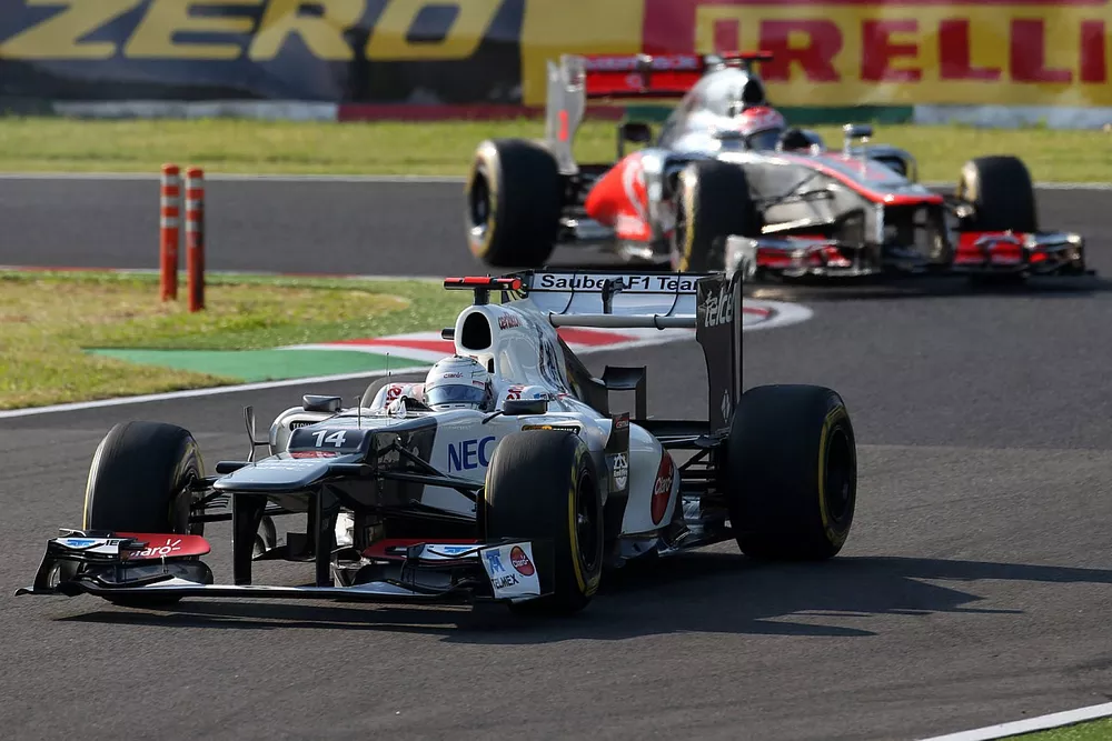 小林可夢偉が3位！ 鈴鹿が歓喜に包まれた2012年のF1日本GP……バトンの