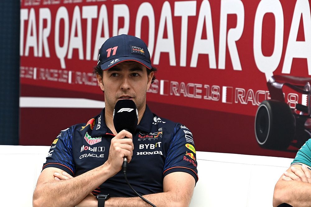 Sergio Perez, Red Bull Racing Press Conference 