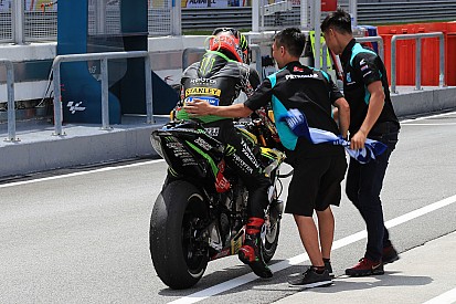 Syahrin, de dernier sur la grille à héros en course