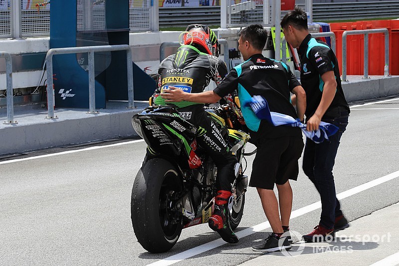 Syahrin, de dernier sur la grille à héros en course