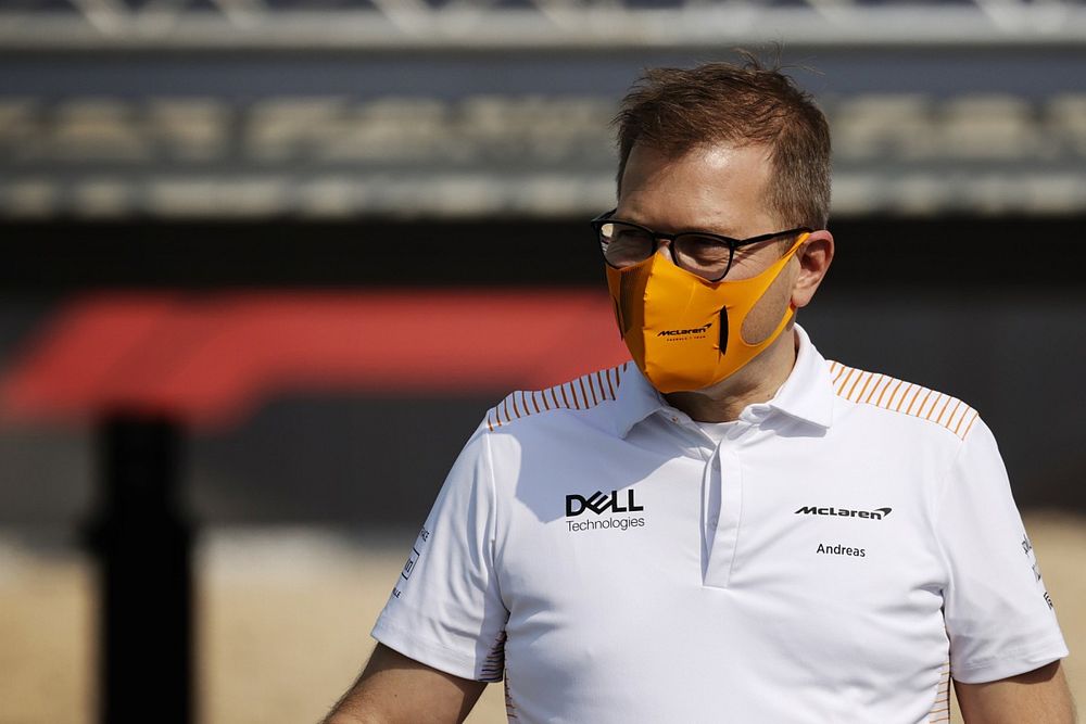 Andreas Seidl, director de McLaren 