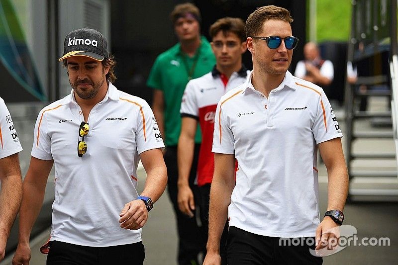 Fernando Alonso, McLaren and Stoffel Vandoorne, McLaren